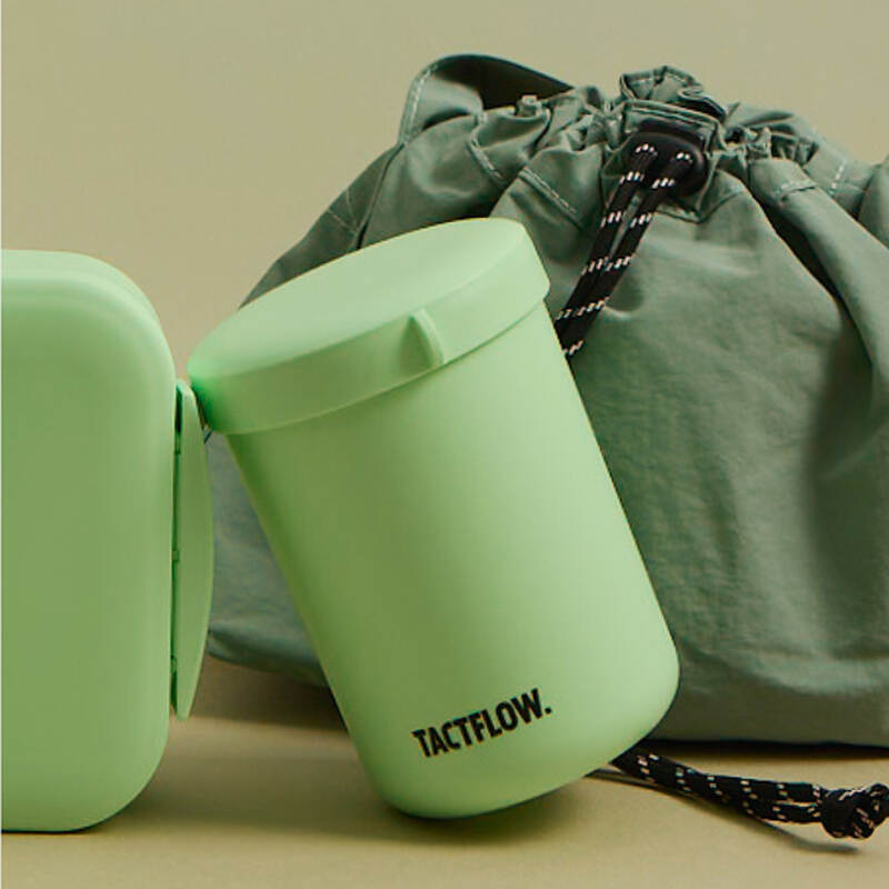 Cốc đựng đồ ăn nhẹ TACTFLOW &ndash; 600ml &ndash; Xanh mint &ndash; TFK452MIT, , large image number null